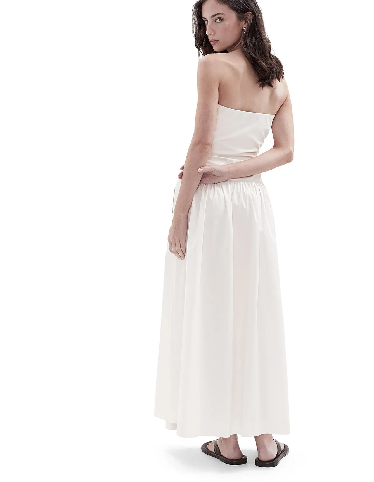 STRAPLESS MAXI DRESS