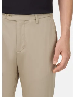 STRETCH COTTON TENCEL WINTER PANAMA PANTS