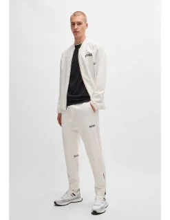 Stretch-Jersey T-Shirt with Reflective Logo