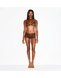 STRETCH LACE BOYSHORT