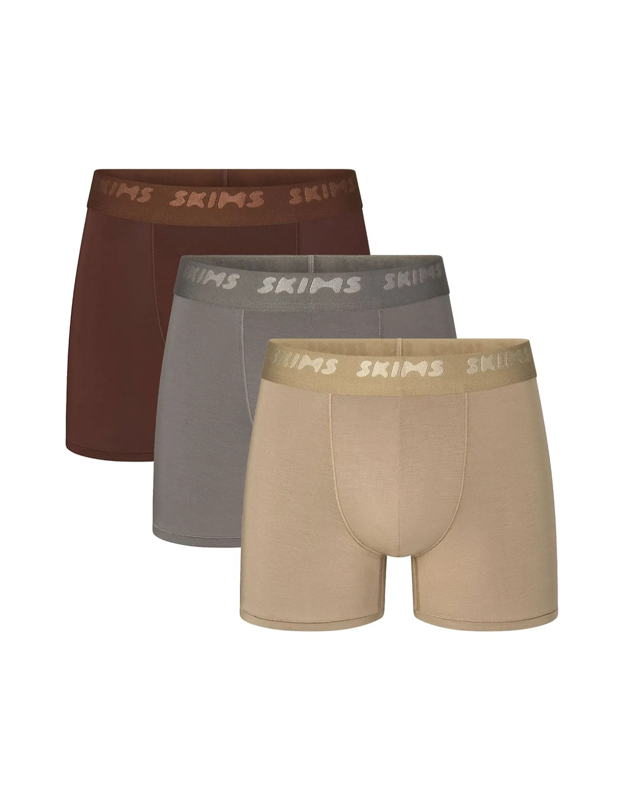 STRETCH 3 PACK BOXER BRIEF 3 INCH