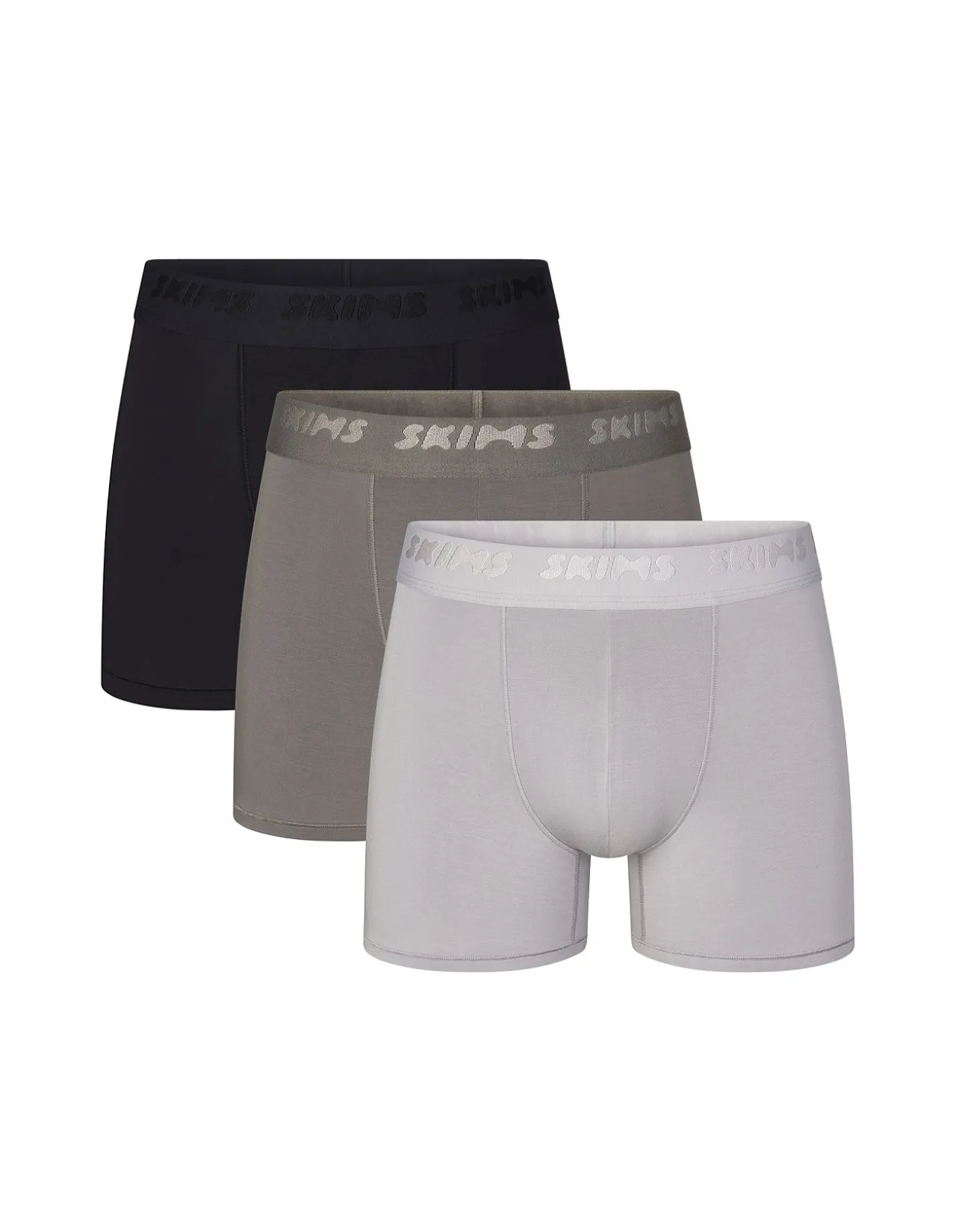 STRETCH 3 PACK BOXER BRIEF 3 INCH