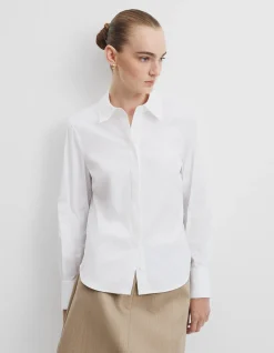 Stretch Slim Poplin Shirt