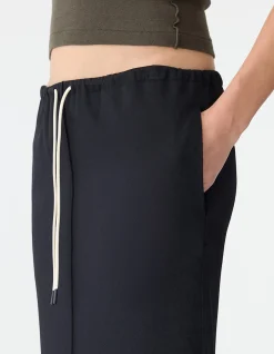 Stretch Twill Minimal Skirt