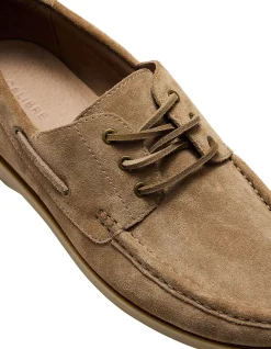 SUEDE BOAT SHOE