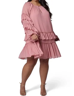 SUNDAY IN THE CITY-REVOLUTION MINI DRESS
