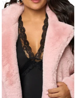 SUNDAY IN THE CITY-MIDNIGHT AURA FUR JACKET