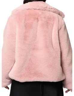 SUNDAY IN THE CITY-MIDNIGHT AURA FUR JACKET