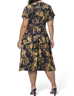 SUNDAY IN THE CITY - NIGHT RIOT MIDI DRESS