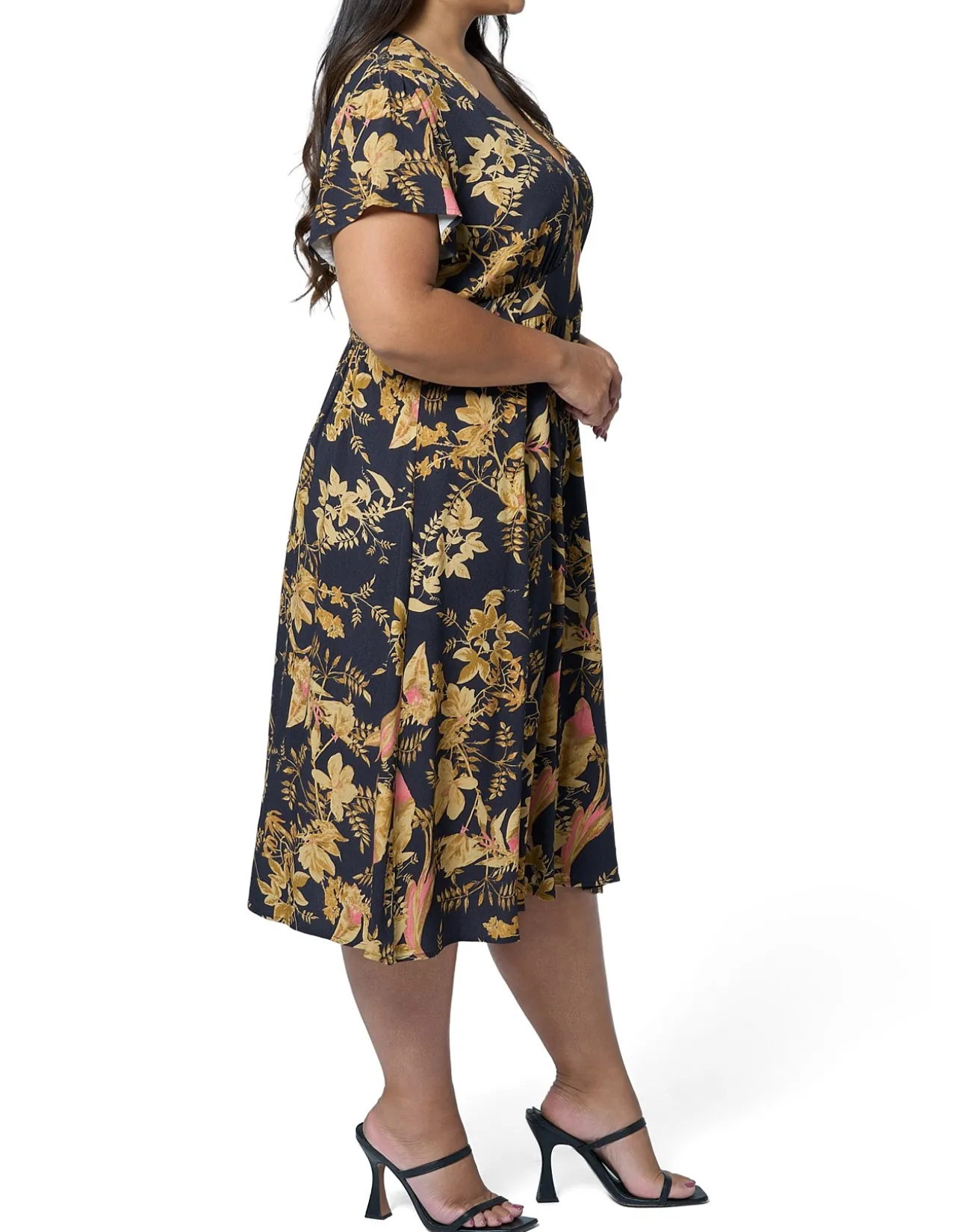 SUNDAY IN THE CITY - NIGHT RIOT MIDI DRESS