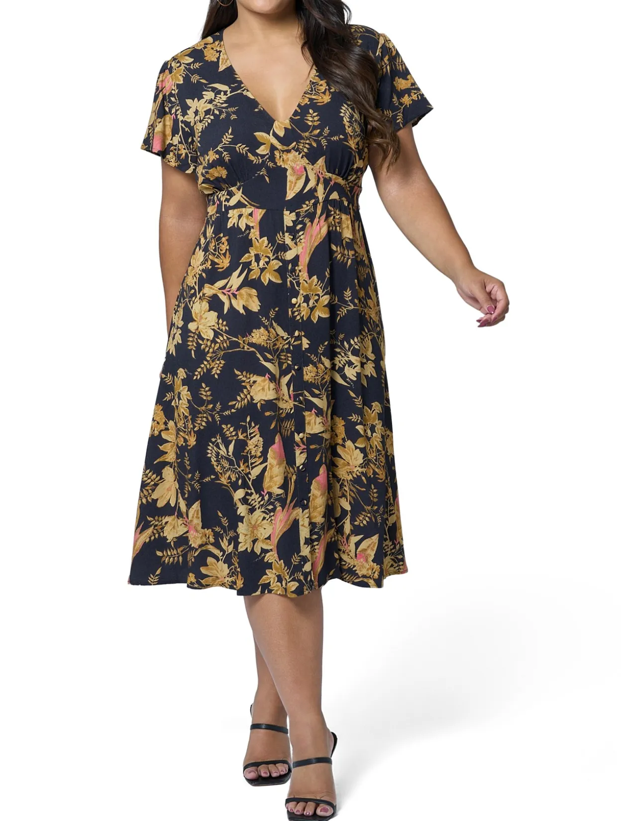SUNDAY IN THE CITY - NIGHT RIOT MIDI DRESS