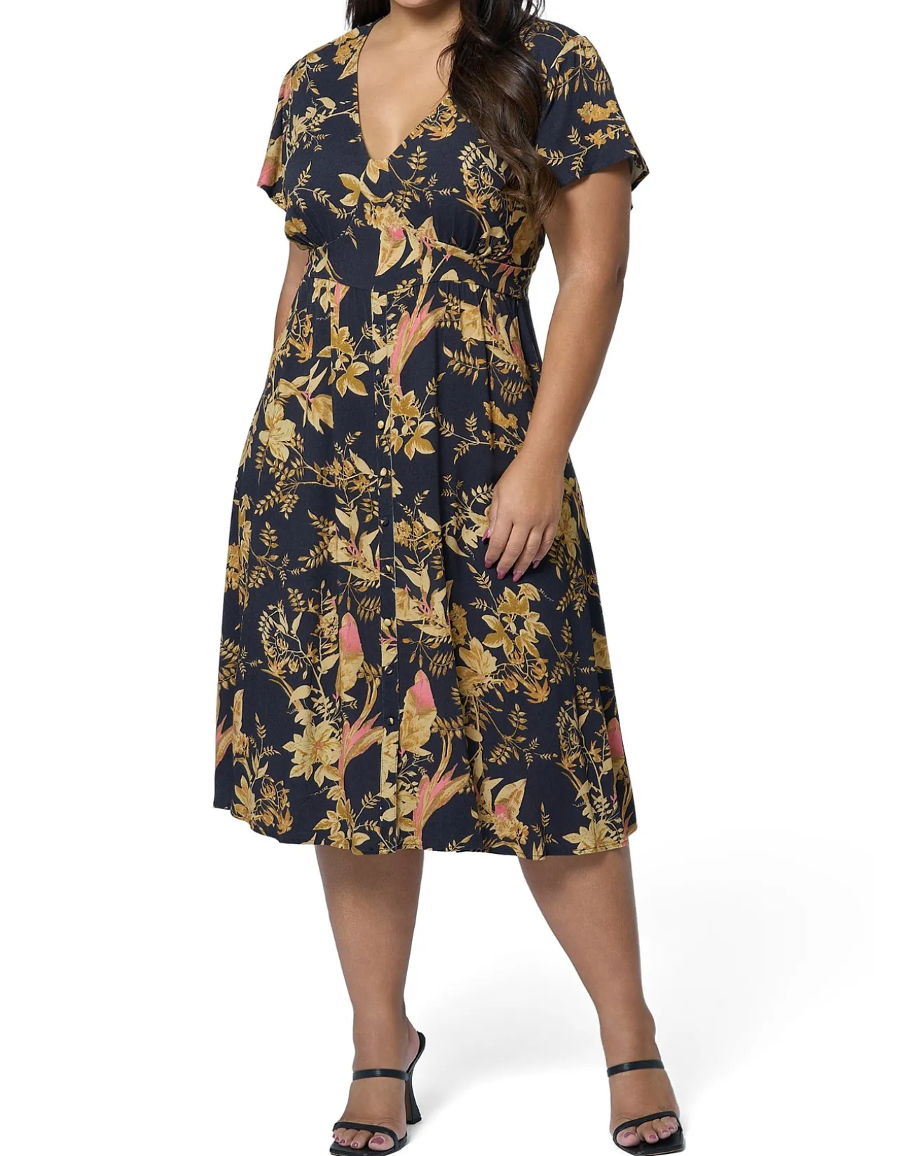SUNDAY IN THE CITY - NIGHT RIOT MIDI DRESS