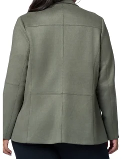 SUNDAY IN THE CITY-SHADE SUEDE BLAZER