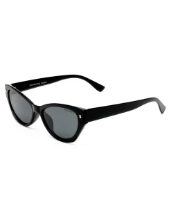SWANBOURNE BLACK CAT-EYE SUNGLASSES