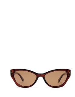 SWANBOURNE RED CAT-EYE SUNGLASSES