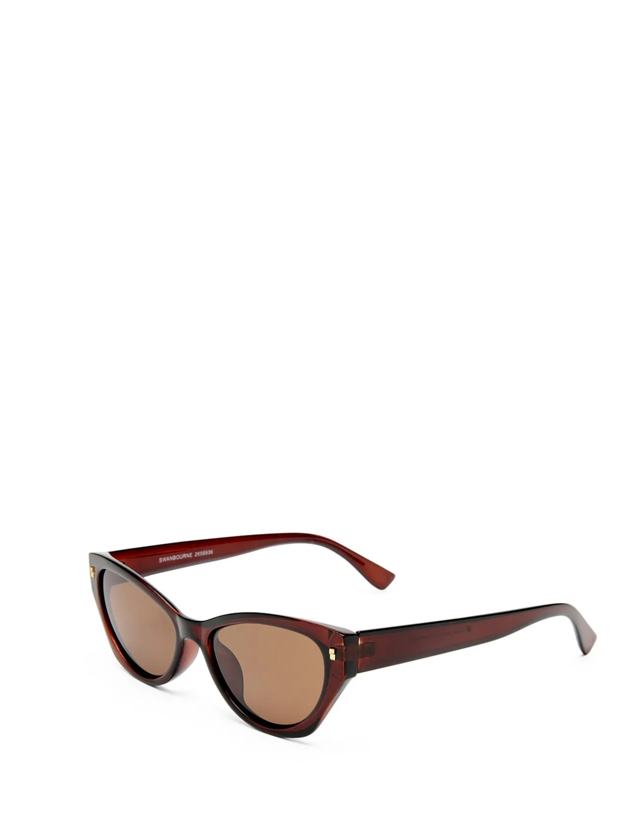 SWANBOURNE RED CAT-EYE SUNGLASSES