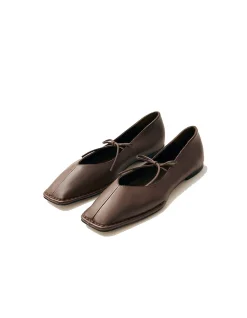 Sway Leather Ballet Flats SHOE