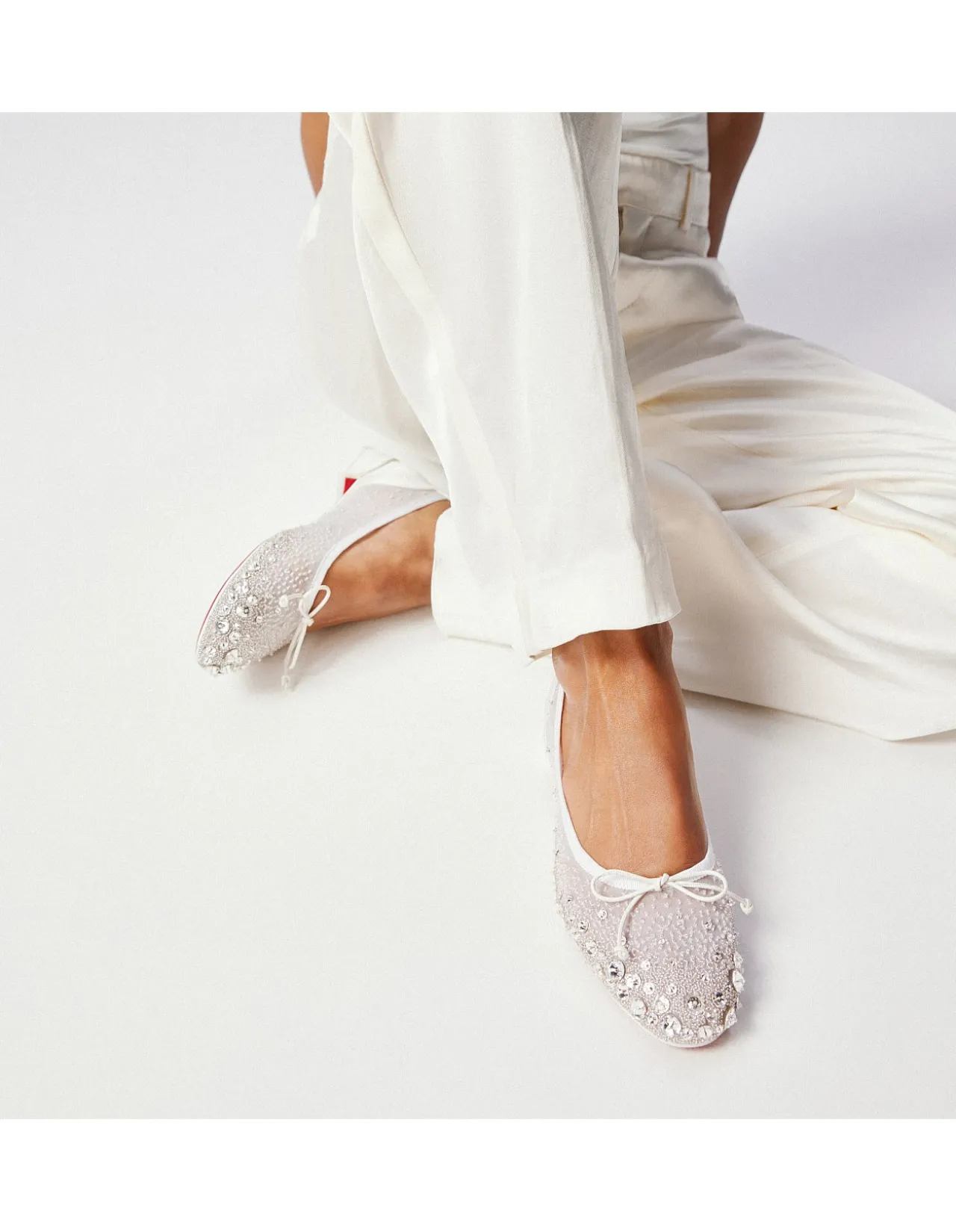 SWEETIE JANE SPARKLING FLAT RESILLE/ORG/GG/CR SAT