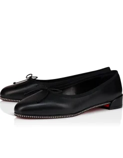 SWEETIE STRASS FLAT NAPPA/GG/LIN BLACK/LIN BLACK