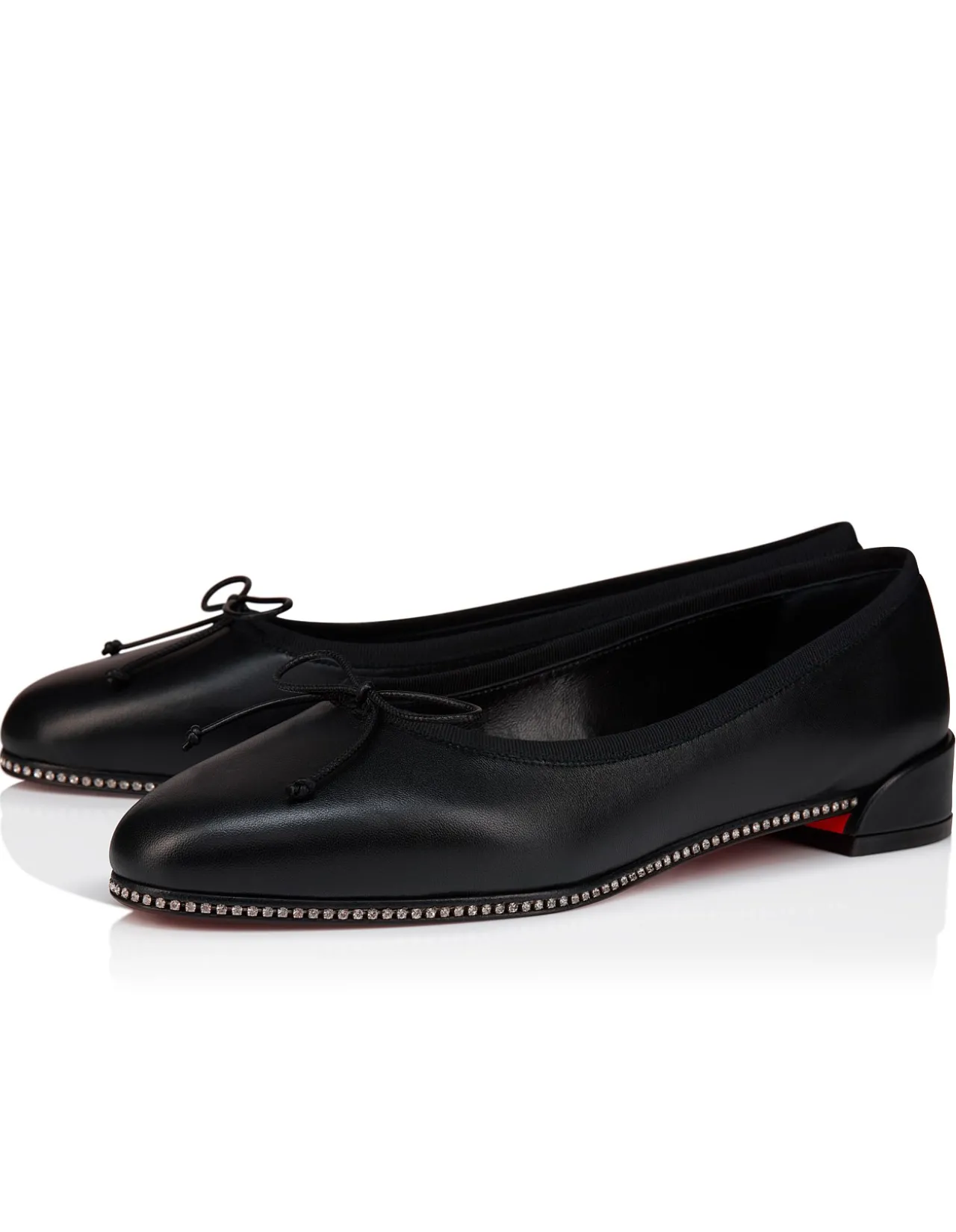 SWEETIE STRASS FLAT NAPPA/GG/LIN BLACK/LIN BLACK