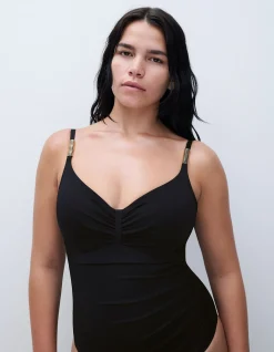 SWIM ICON COVERING UNDERWIRE ONE PIECE SWIMSUIT