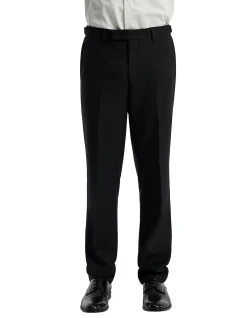 TAB DETAIL WOOL PANTS