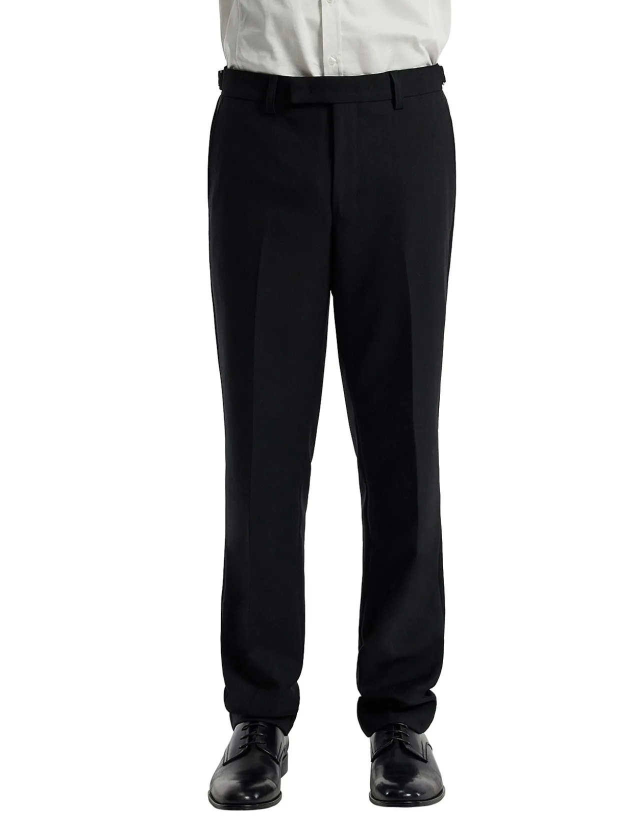 TAB DETAIL WOOL PANTS