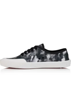 TACTICAL SKATE CALF MOISES TOILE MOISES BLACK WHITE SNEAKERS
