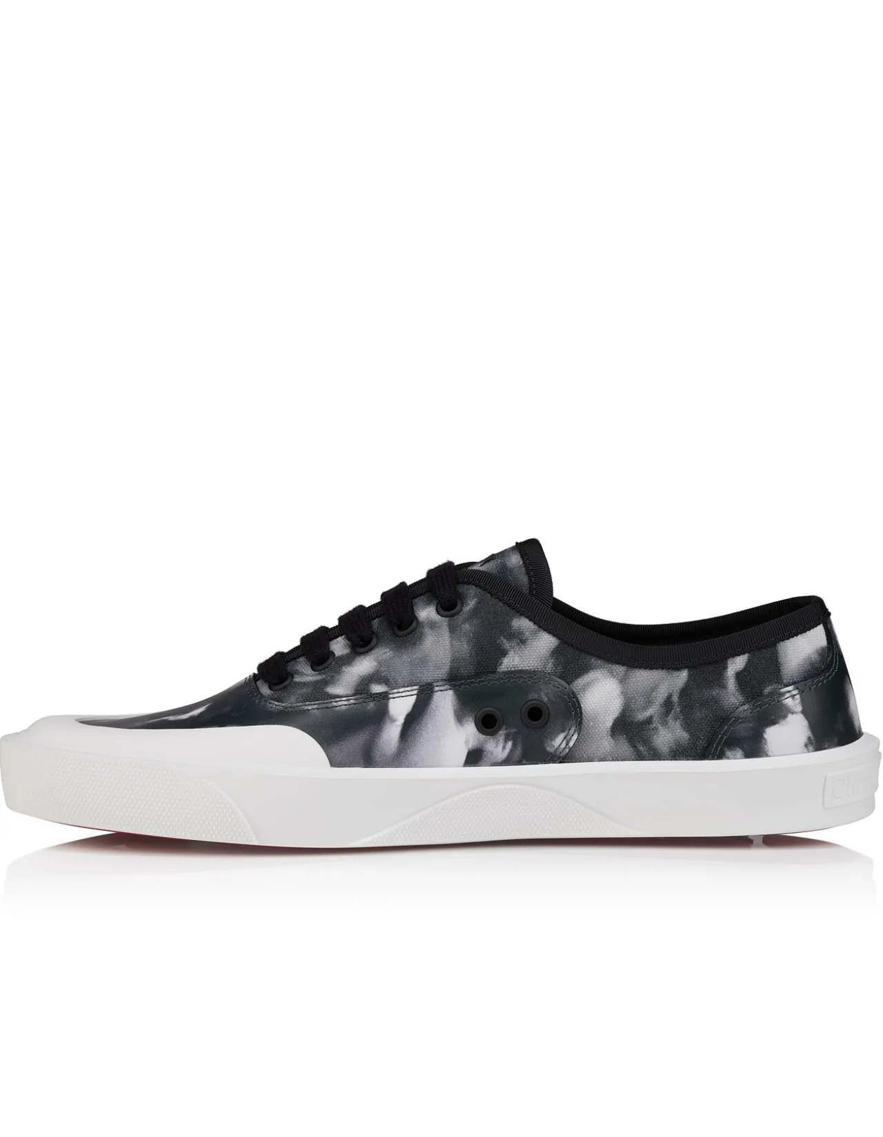 TACTICAL SKATE CALF MOISES TOILE MOISES BLACK WHITE SNEAKERS