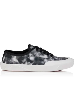 TACTICAL SKATE CALF MOISES TOILE MOISES BLACK WHITE SNEAKERS