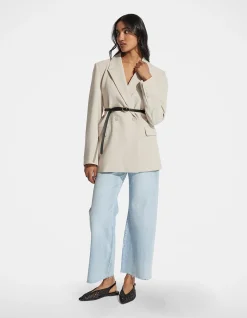 Tahni High Rise Wide Leg Cropped Jeans
