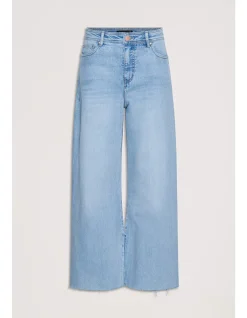 Tahni High Rise Wide Leg Cropped Jeans