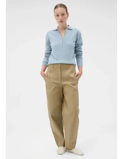Tailored Curved Leg Pant