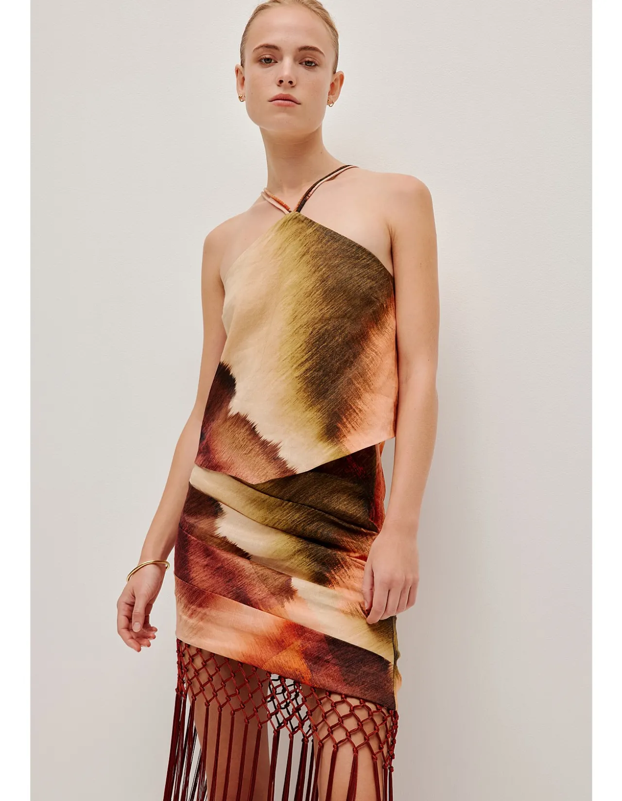 Talea Fringe Skirt