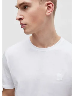 Tales Relaxed Fit Cotton Jersey T-shirt White