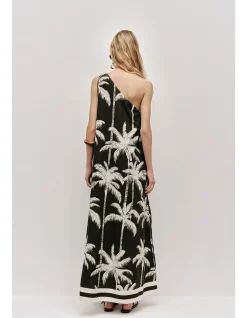 Tansia One Shoulder Maxi Dress