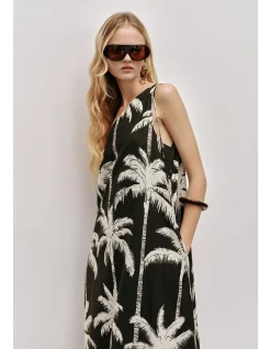 Tansia One Shoulder Maxi Dress