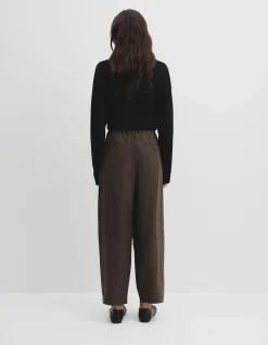 Tapered Linen Pant