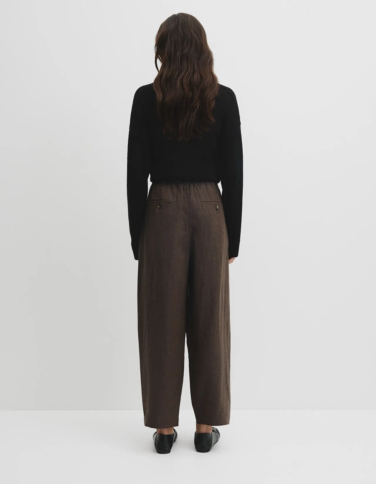 Tapered Linen Pant