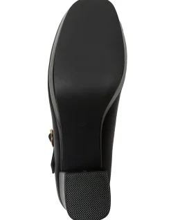 Tate Heel Black Patent