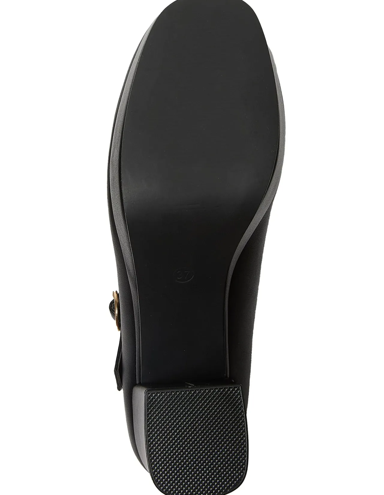 Tate Heel Black Patent
