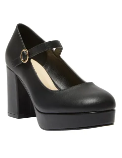 Tate Heel Black Patent