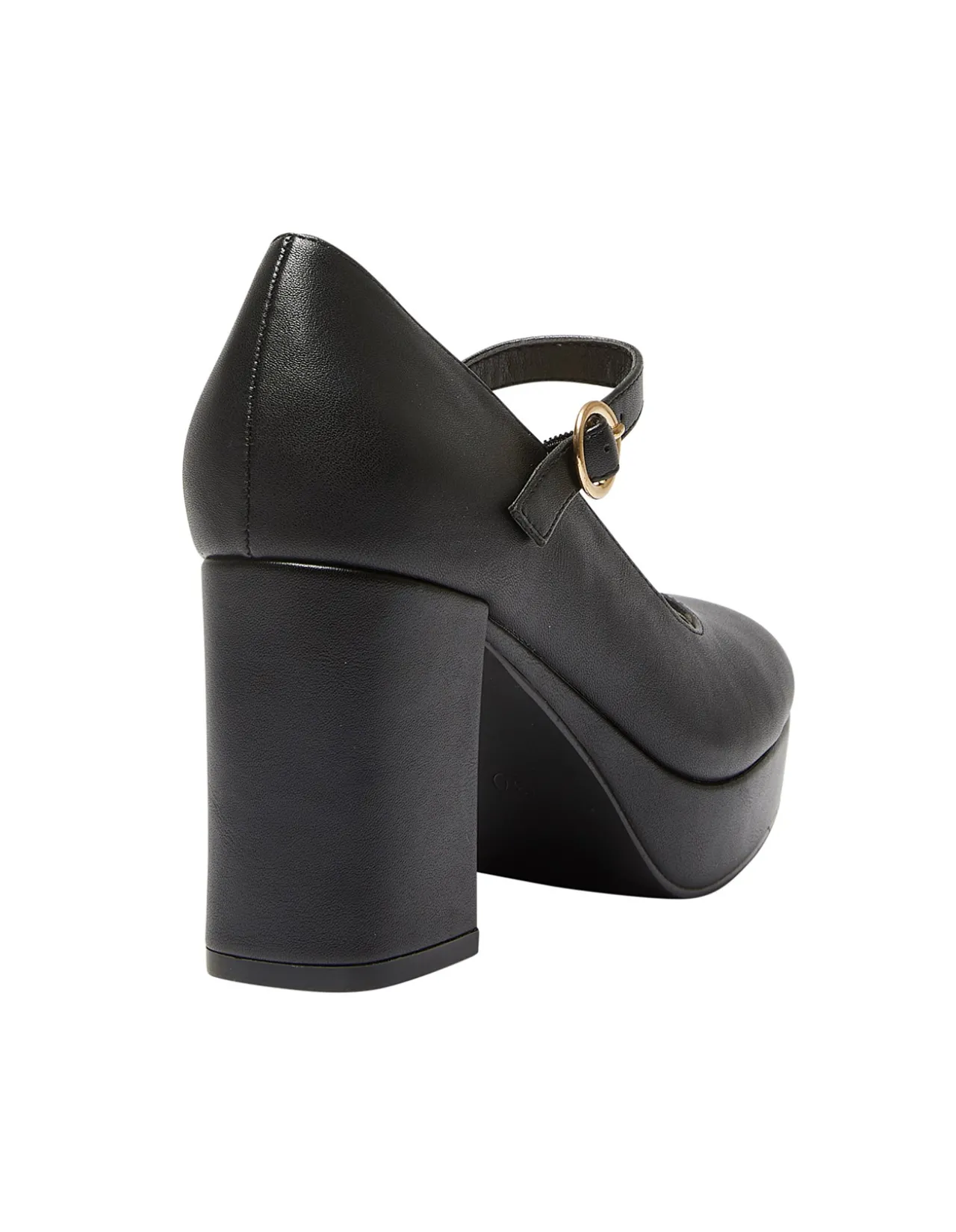 Tate Heel Black Patent