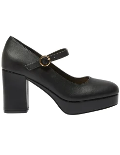 Tate Heel Black Patent