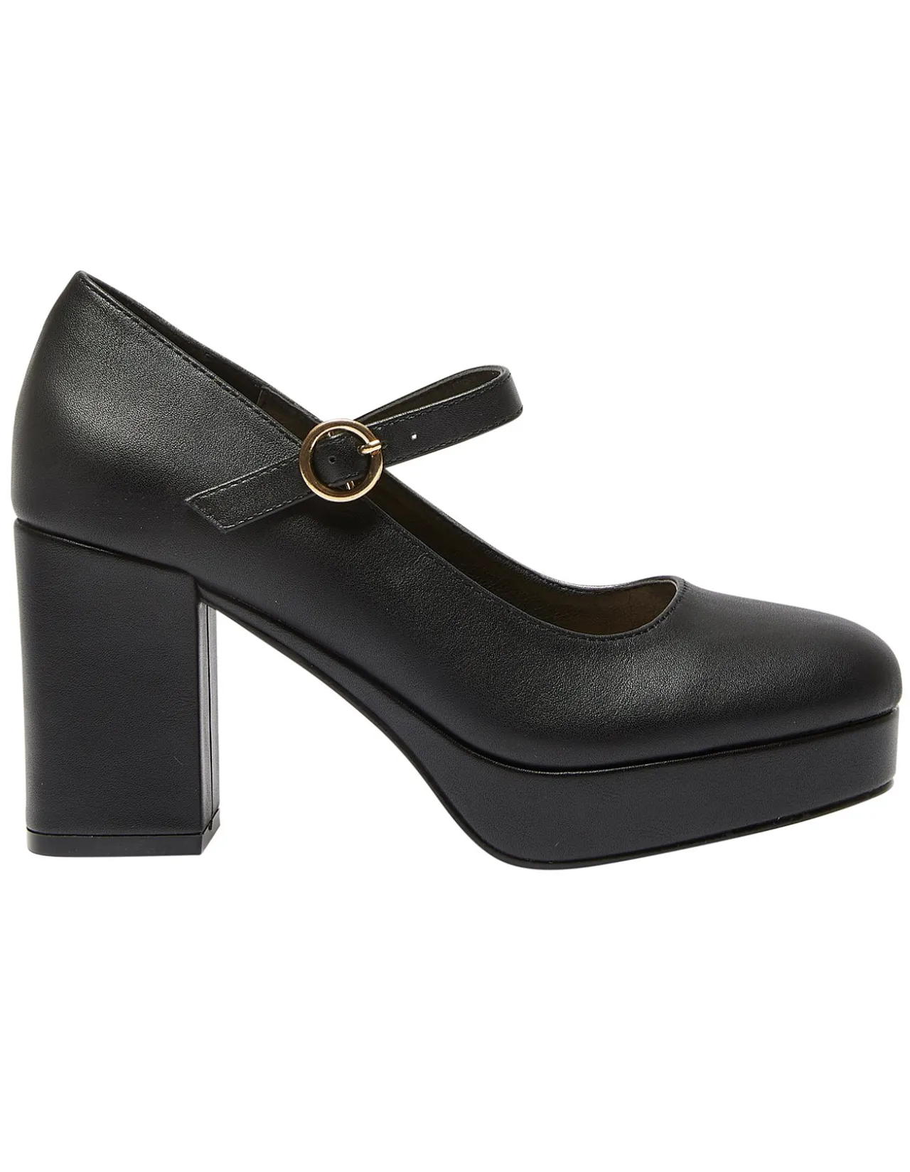 Tate Heel Black Patent