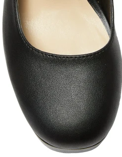 Tate Heel Black Patent