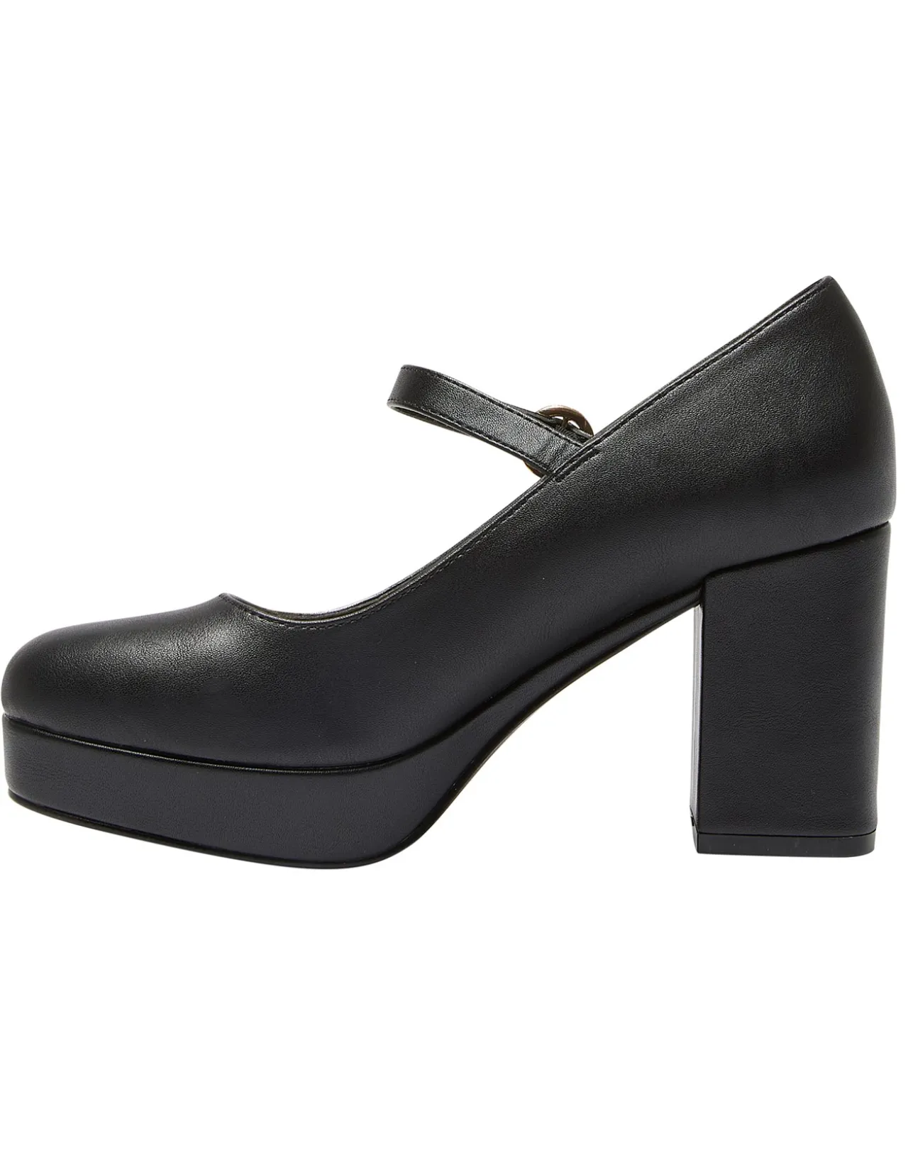 Tate Heel Black Patent