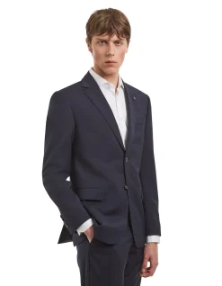 TB NATURAL STRETCH NOTCH LAPEL JACKET