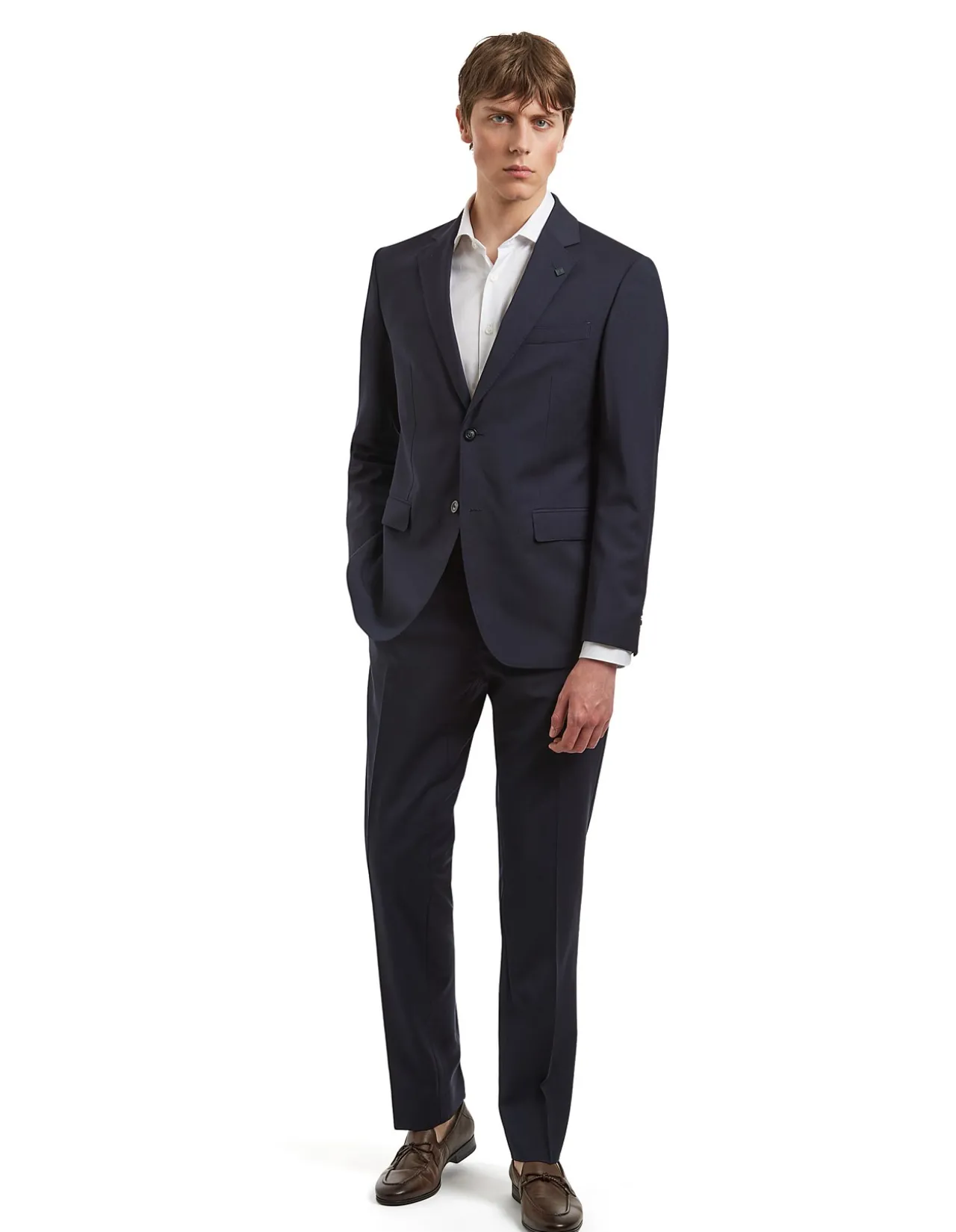 TB NATURAL STRETCH NOTCH LAPEL JACKET