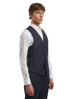 TB POW CHECK 5 BUTTON VEST